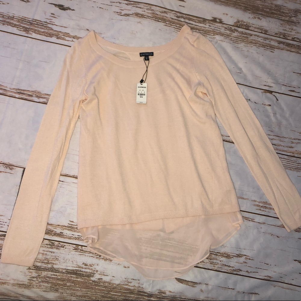 Knit blouse